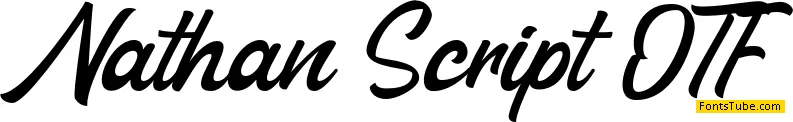 Nathan Script Font