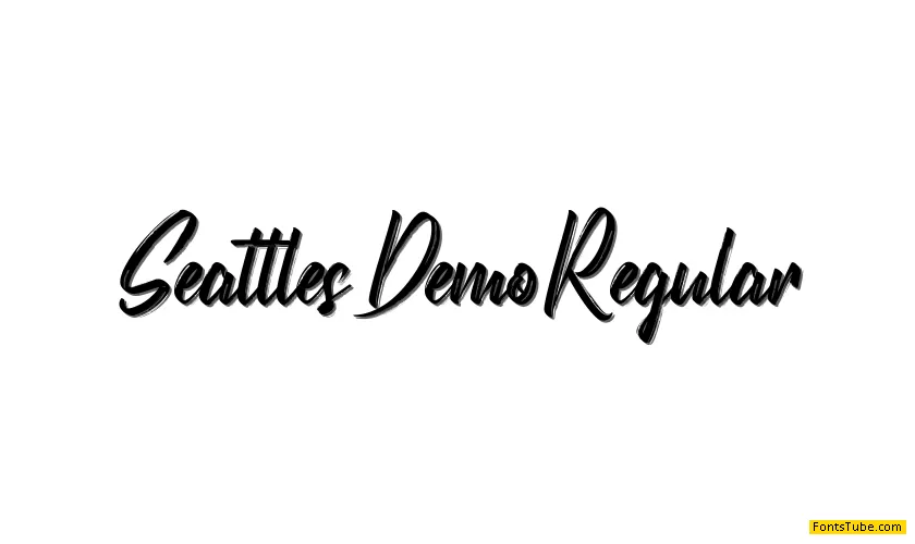 Seattles Demo Font