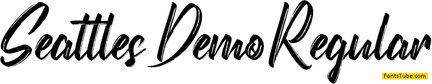 Seattles Demo Font