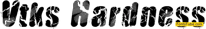Vtks Hardness Font