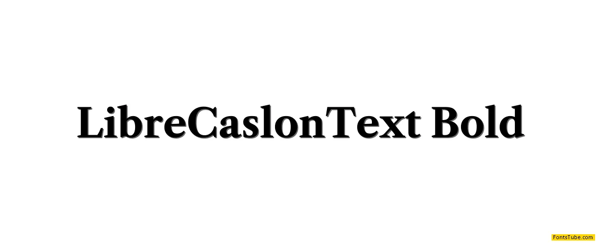 Libre Caslon Text Font