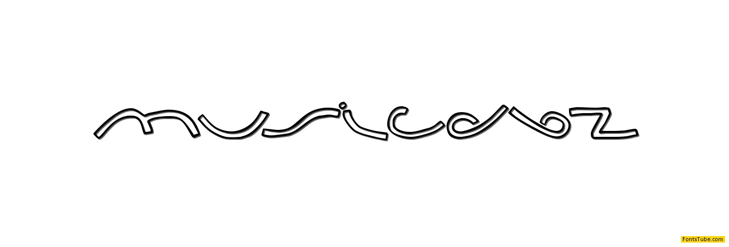 Music DBZ Font