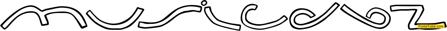 Music DBZ Font