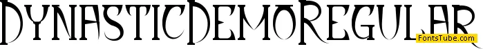 Dynastic Demo Font Family