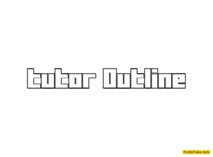 Tutor Font Family