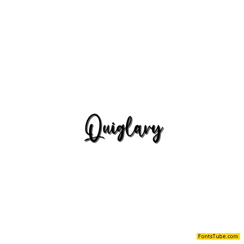 Quiglary Font