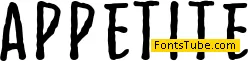 Appetite Font