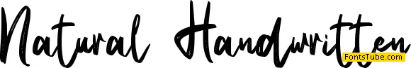 Natural Handwritten