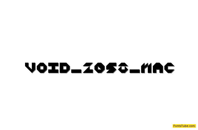 Void 2058 Font