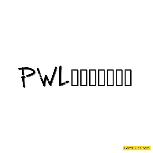 PWLinefont Font