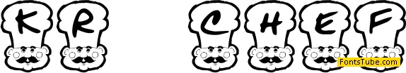 KR Chef Font