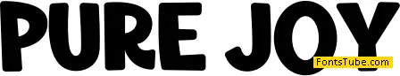 Pure Joy Font