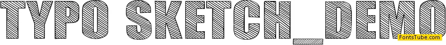 TYPO SKETCH DEMO Font