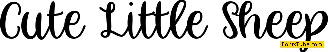 Cute Little Sheep Font