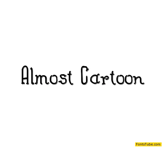 Almost Cartoon Font