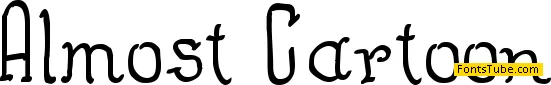 Almost Cartoon Font
