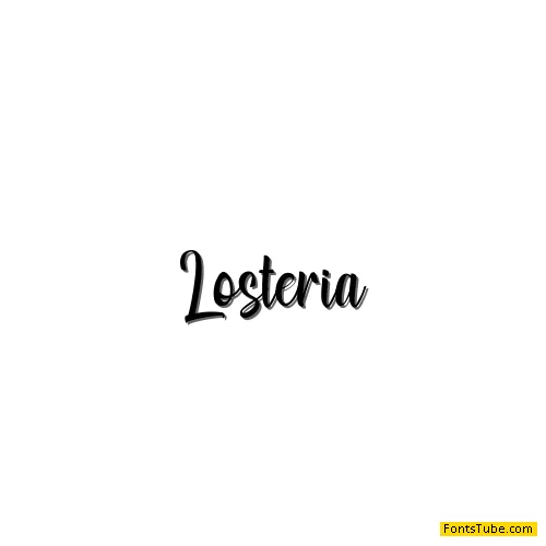 Losteria Font