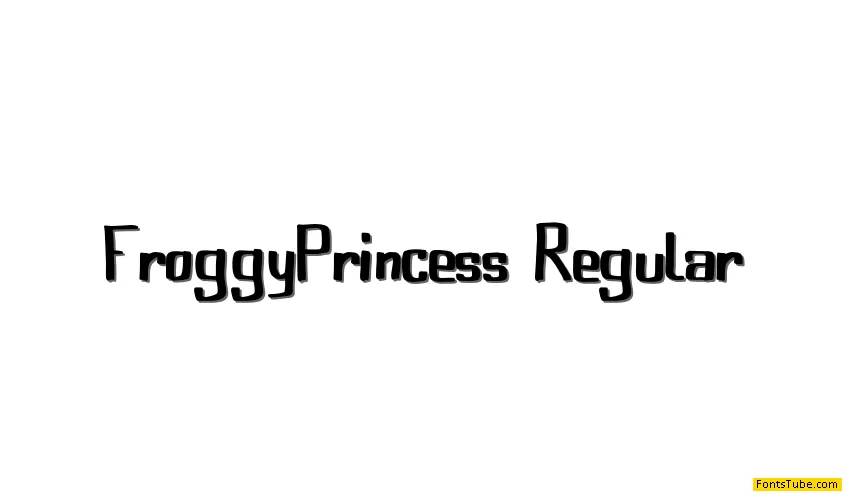 FroggyPrincess Font