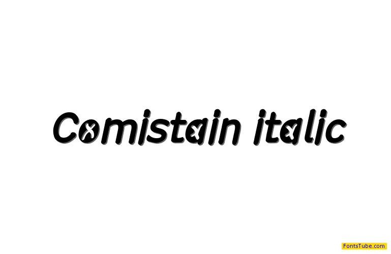 Comistain Font Family