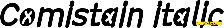 Comistain Font Family