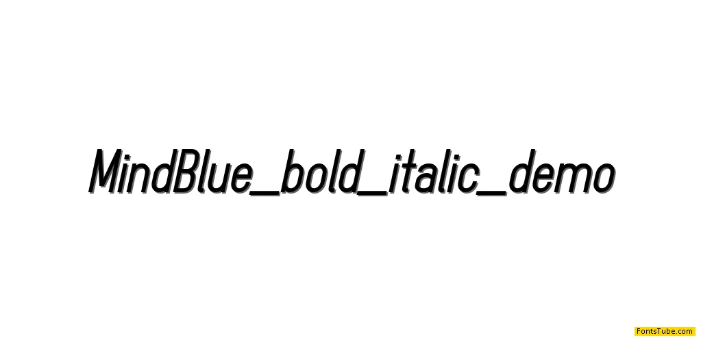 MindBlue Font Family