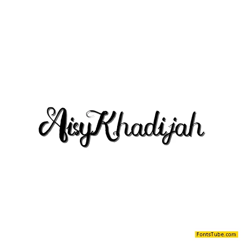 Aisy Khadijah Font Family