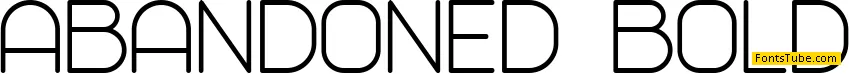 Abandoned Font Family