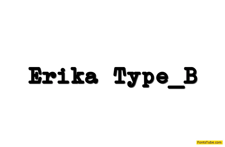 Erica Type Font Family