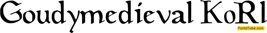 Goudy Medieval