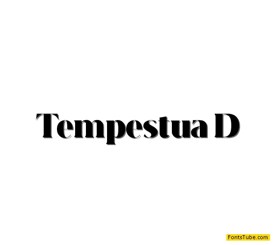Tempestua Font