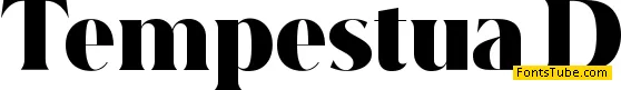 Tempestua Font