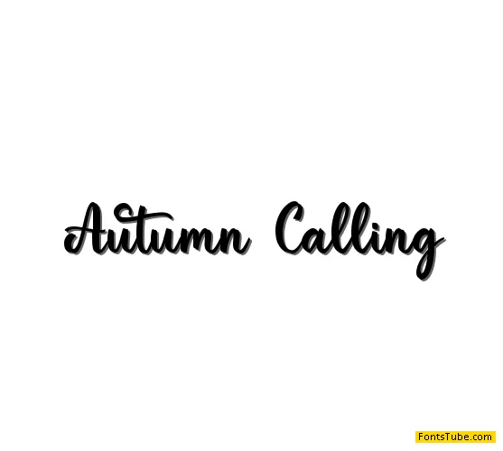 Autumn Calling