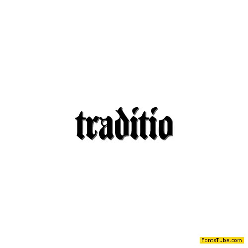 Traditio AH Font