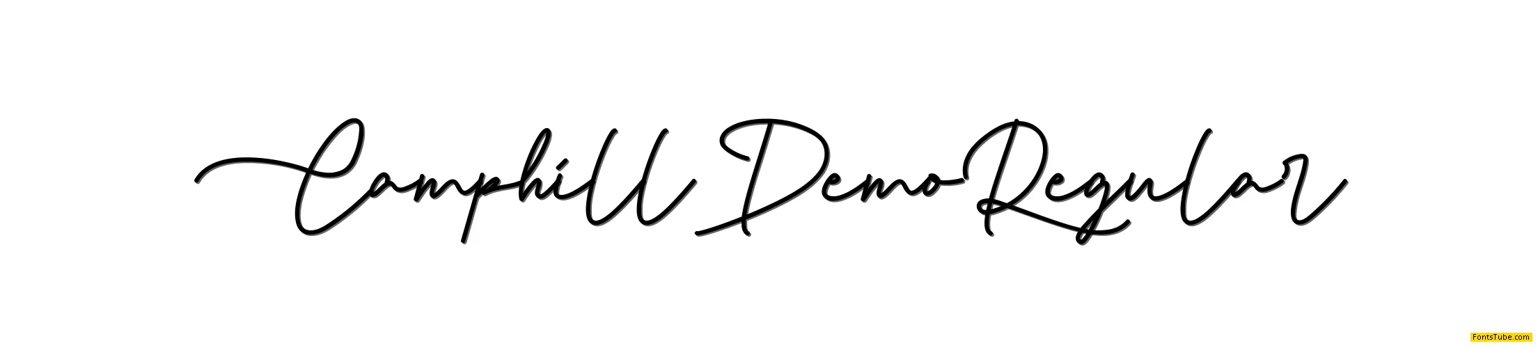Camphill Demo Font