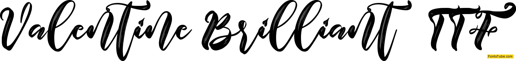 Valentine Brilliant Font Family