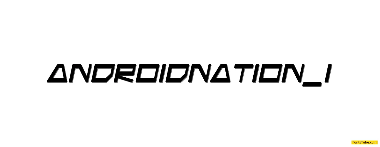 Android Nation Font Family