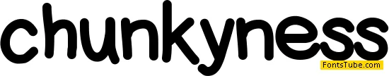 Chunky Ness Font