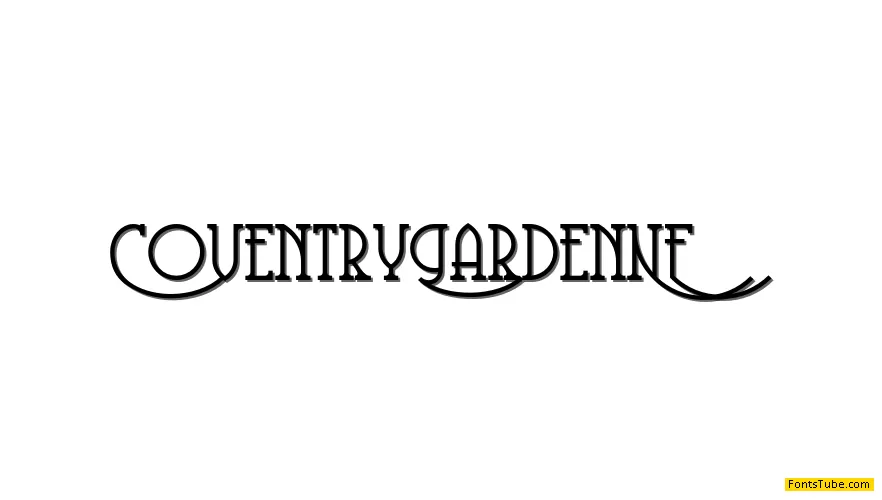 Coventry Garden NF Font
