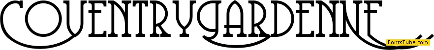 Coventry Garden NF Font