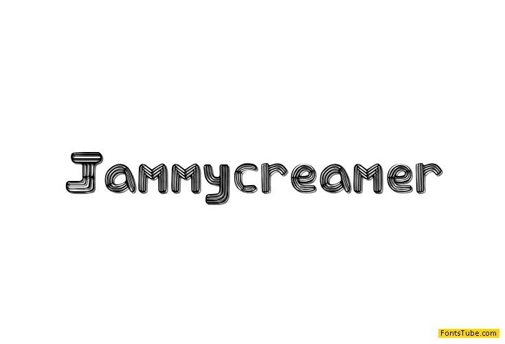 Jammycreamer Font