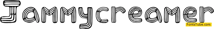 Jammycreamer Font