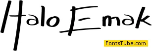 Halo Emak Font