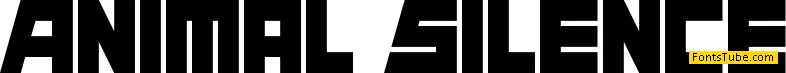 Animal Silence Font