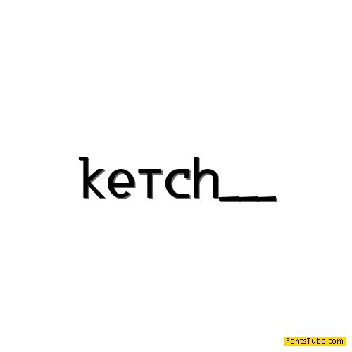 Ketchup Spaghetti Font