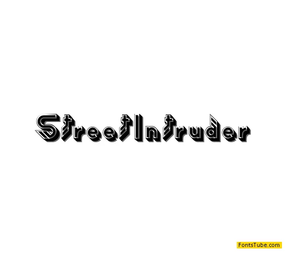 Street Intruder Font Family