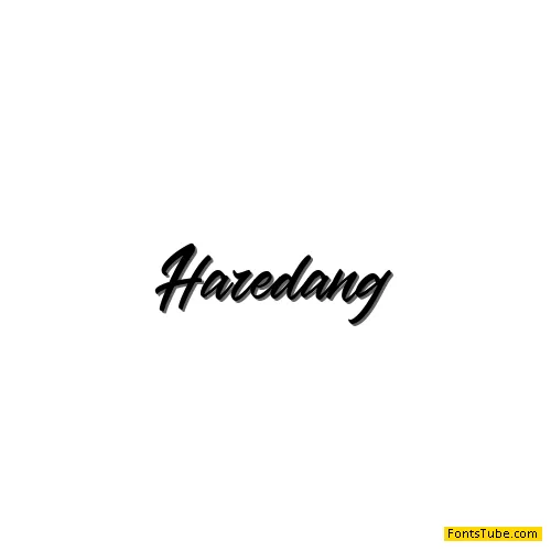 Haredang Font