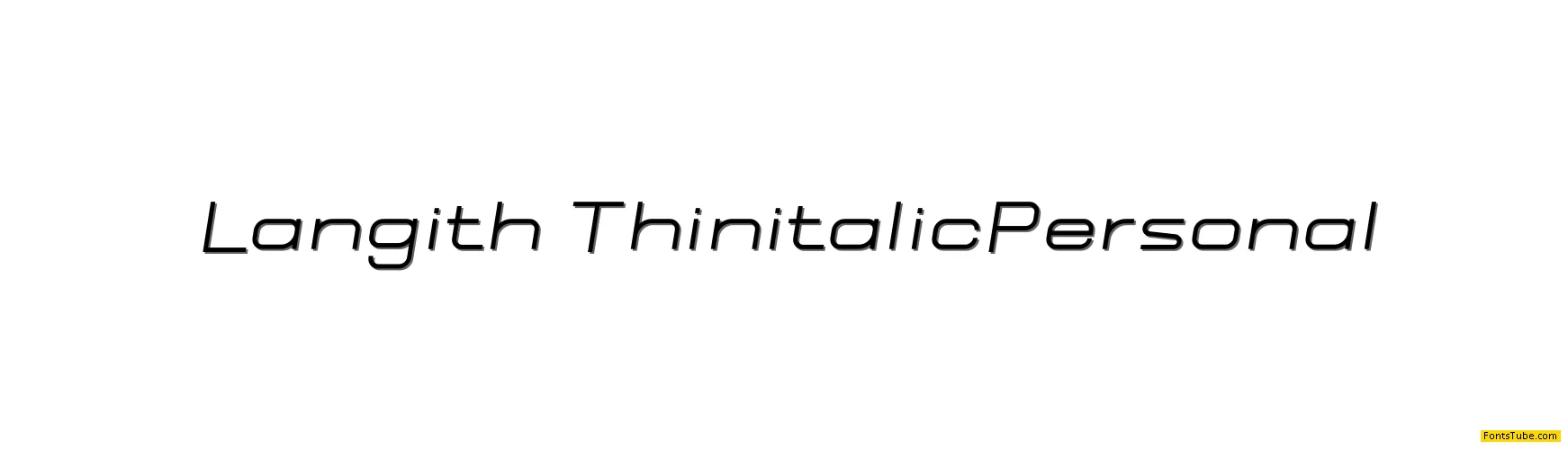 Langith Font Family