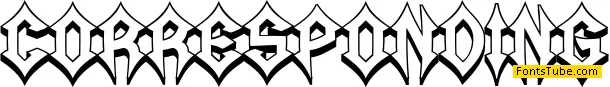 Corresponding