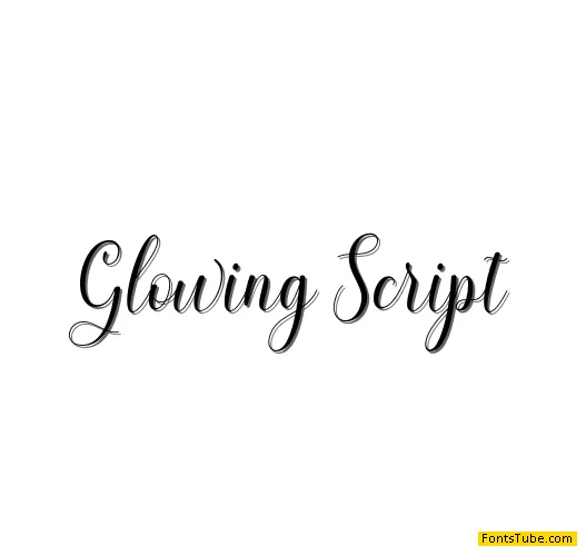 Glowing Script