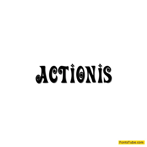 Action Is Font